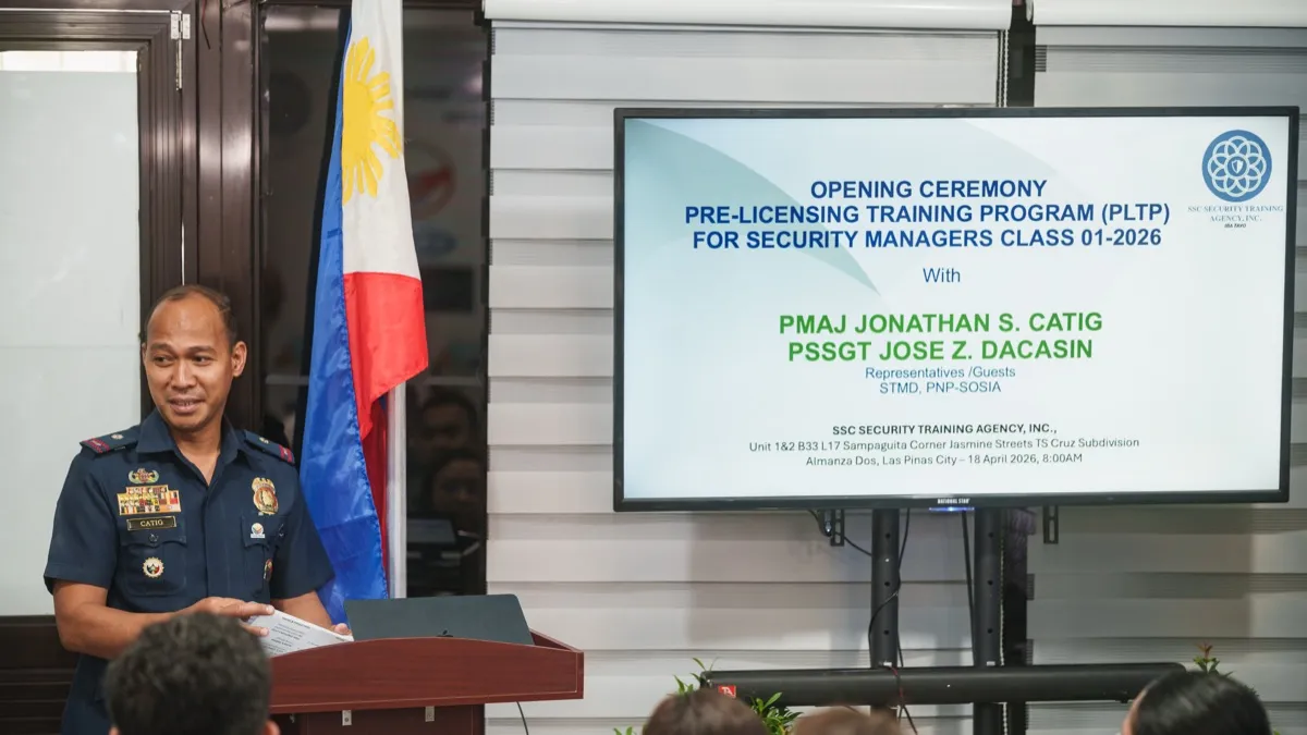 Security Manager Pre-Licensing Training Program — photo 17