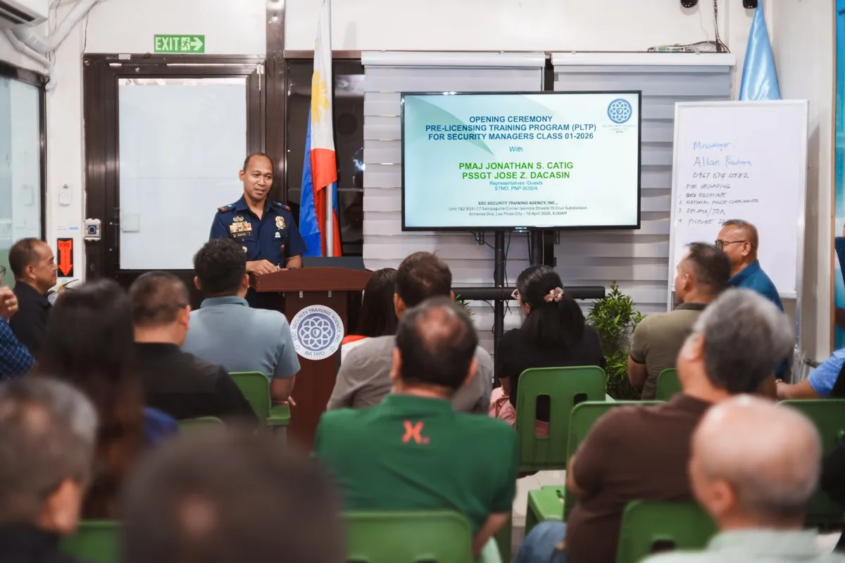 Security Manager Pre-Licensing Training Program — photo 18