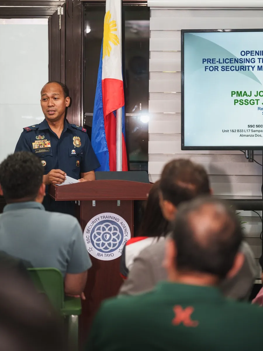 Security Manager Pre-Licensing Training Program — photo 20
