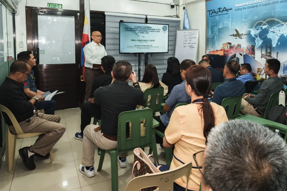 Security Manager Pre-Licensing Training Program — photo 59