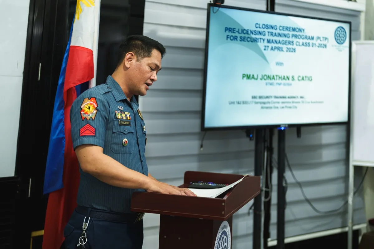 Security Manager Pre-Licensing Training Program — photo 62